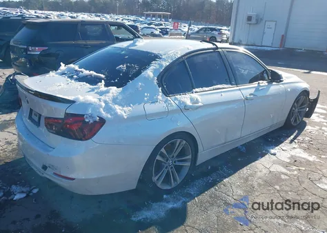 2014 BMW 335I xDrive z USA, uszkodzony, nr VIN WBA3B9G58ENR92344